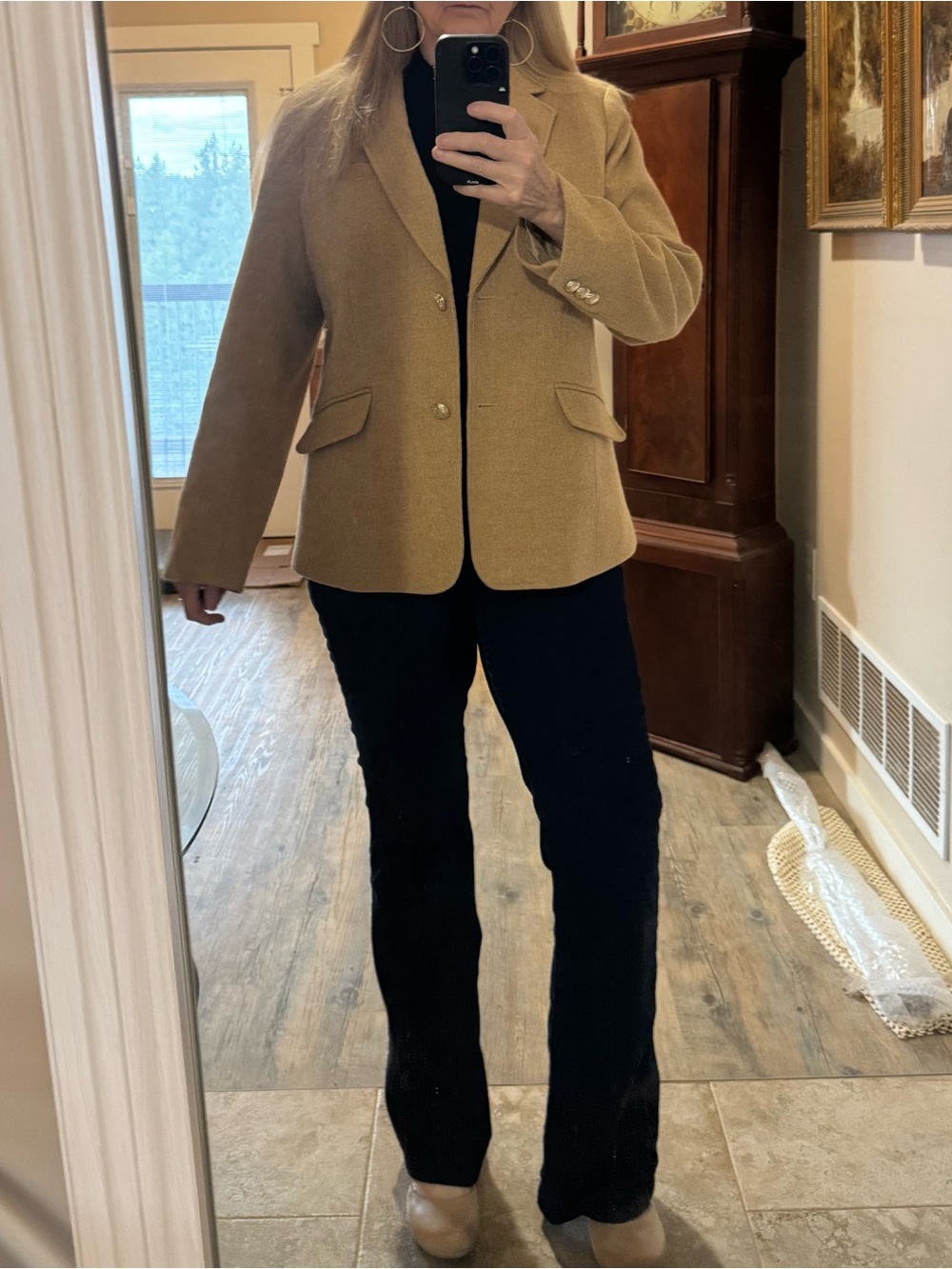 Talbots wool blazer size 16